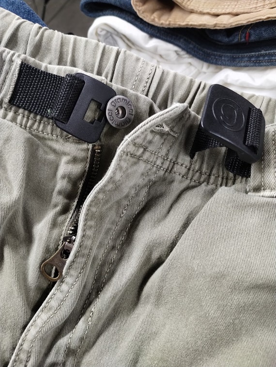 XL 90s Gramicci Cotton Tan Climbing Pants Militar… - image 5