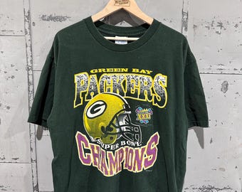 1997 Super Bowl 31 Green Bay Packers Shirt,green Bay Packers