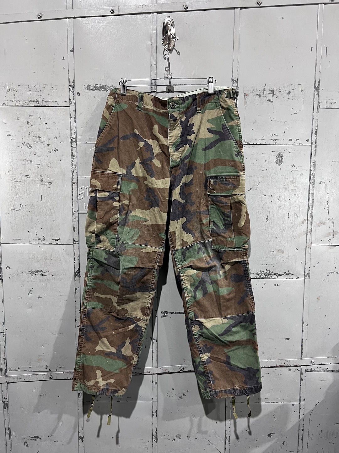 90’s Camo Cargo Military Pants