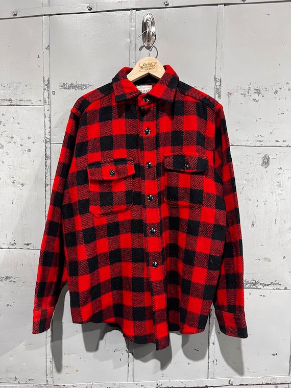 【70sビンテージ】Melton　ウールジャケット　ブロックチェック　XL melton メルトン 70`s初期？ ビンテージ ウール ジャケット 約L