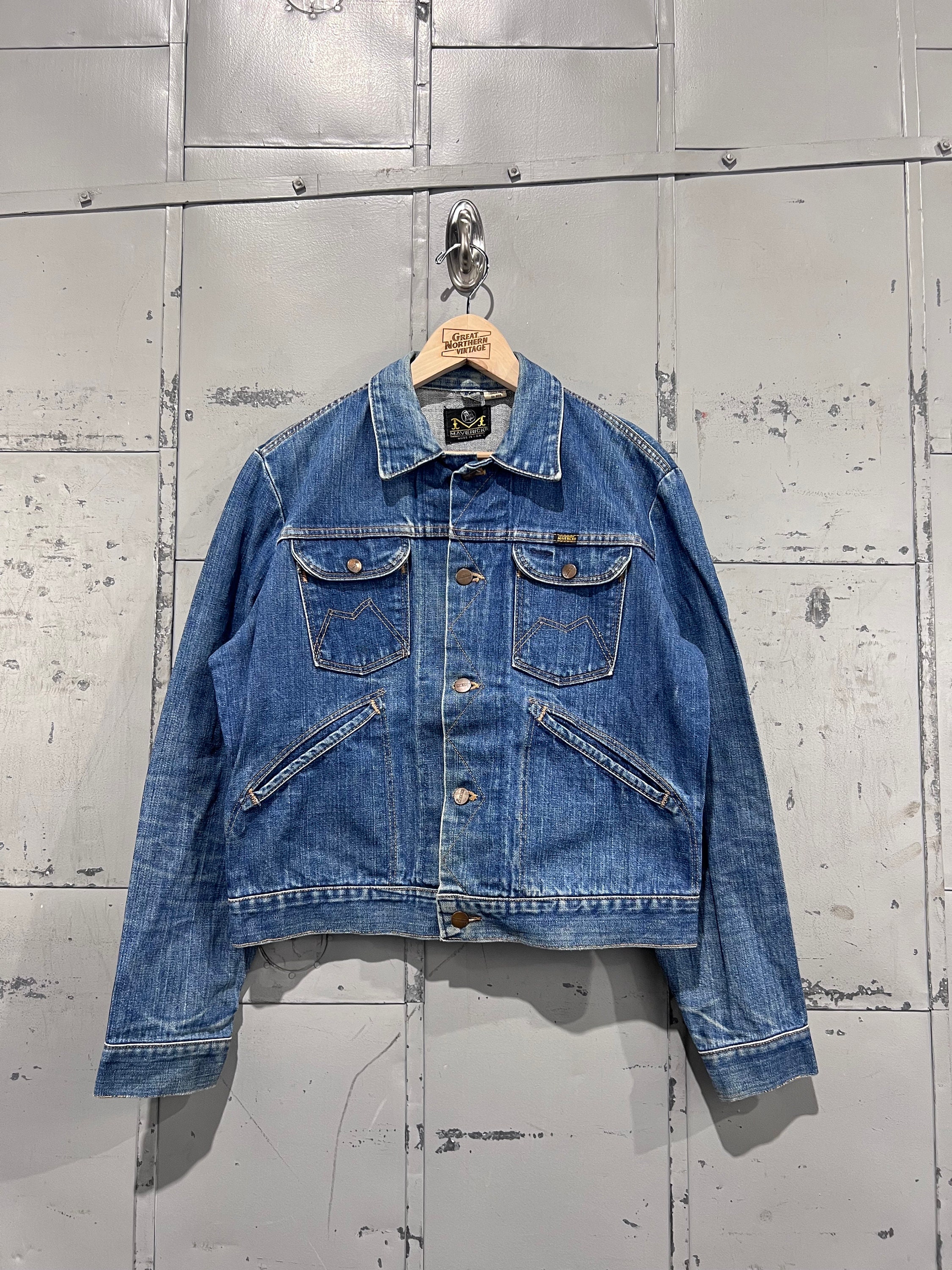 Maverick 70s ジージャン　size40 70s Maverick Denim Jacket Size 40 - Etsy