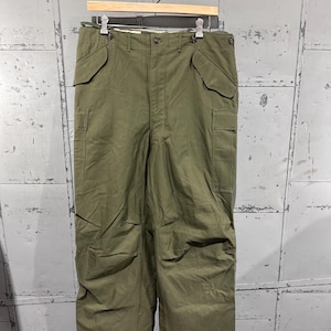 True Vintage Utility Military M51 Baggy Cargo OG-107 Style Vietnam Field Trousers Pants Long Large