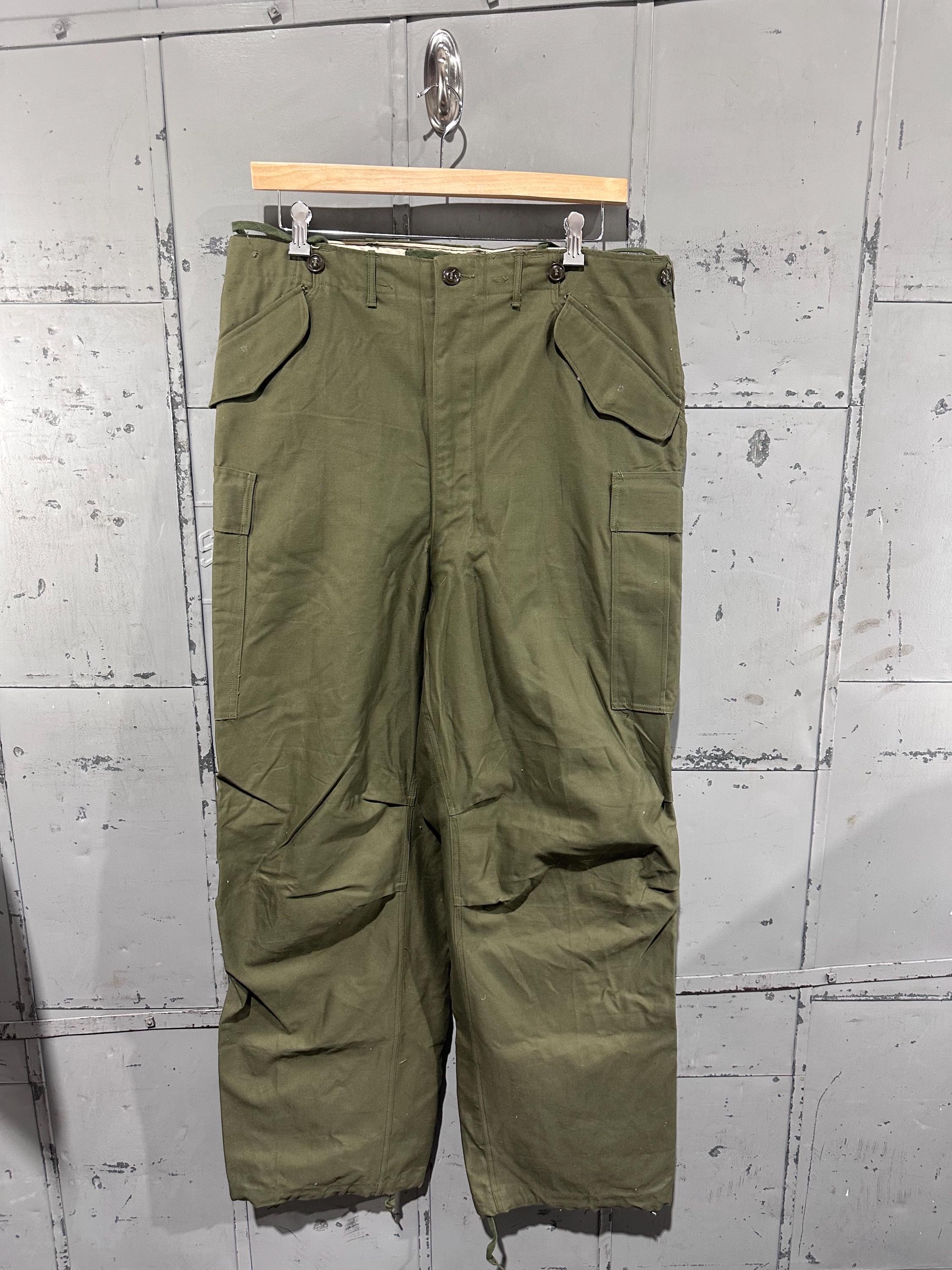 VINTAGE 50'S US ARMY M-51 FIELD PANTS 50s 実物 usarmy M-51 field