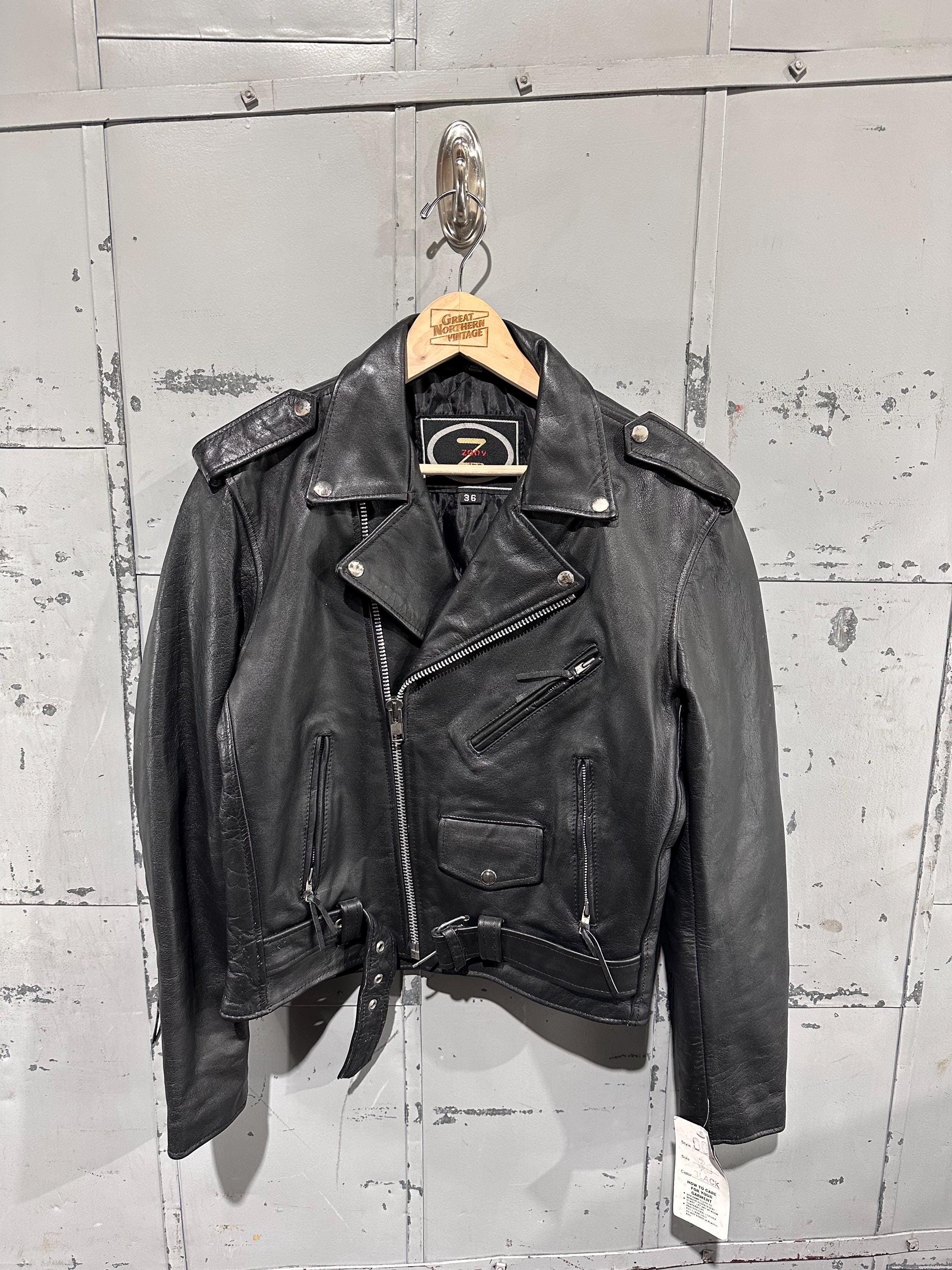Bristol Leather Jacket - Etsy Canada