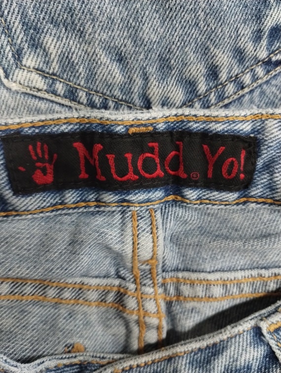 29x30.5 Y2K Mudd Lightwash Bootcut Flared Jeans L… - image 4