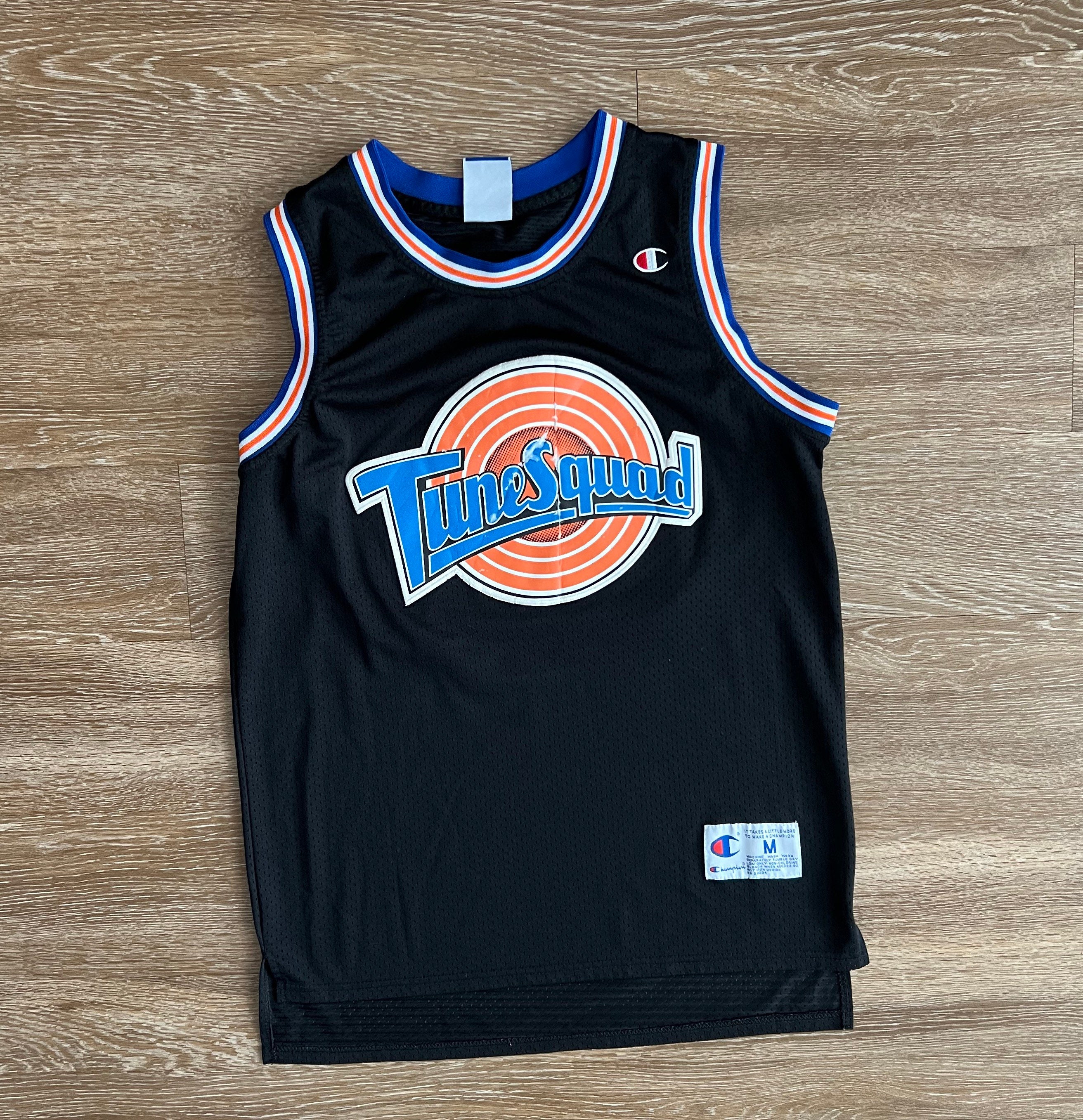 tune squad jersey black