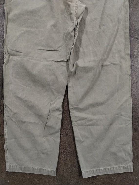 XL 90s Gramicci Cotton Tan Climbing Pants Militar… - image 4