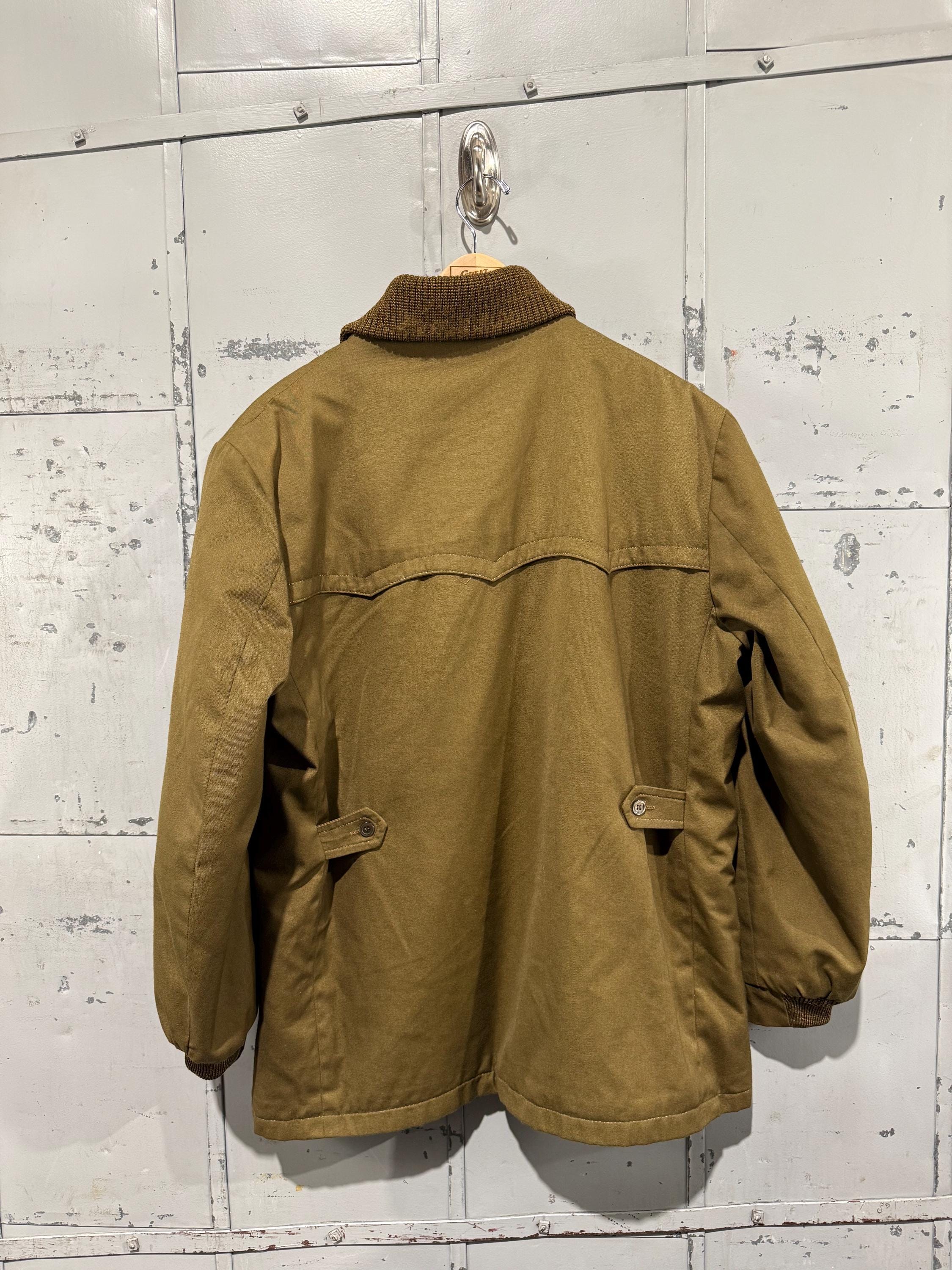 True Vintage 60s Cotton Car Club Classic Americana Zip up Jacket