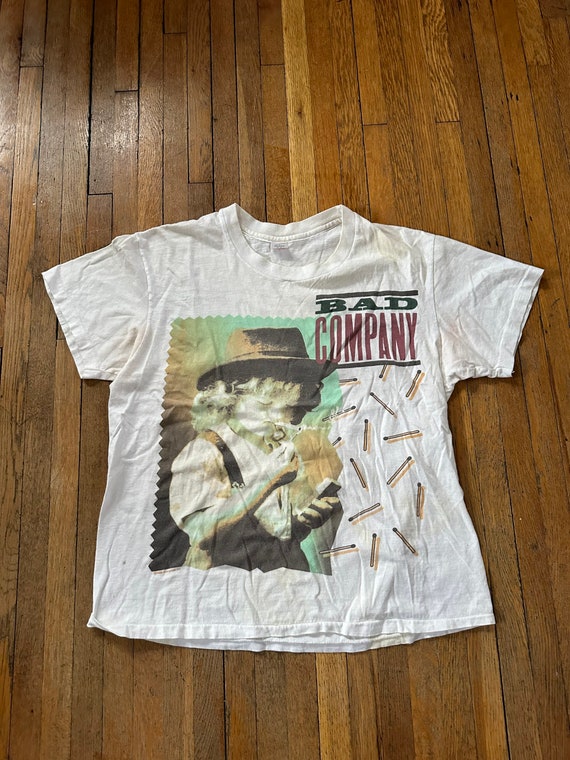 90's Bad Company Band World Tour Tshirt - Rock and
