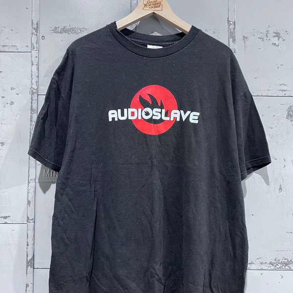 T-Shirt Concerto Audioslave 2002 – Nera, Uomo, Taglie Dalla S Alla 5XL, Cotone, SG318
