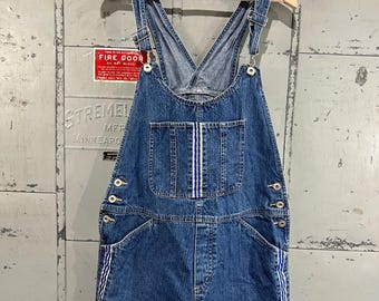 Medium 40s 50s US Navy Cold Weather Deck Overalls Bibs