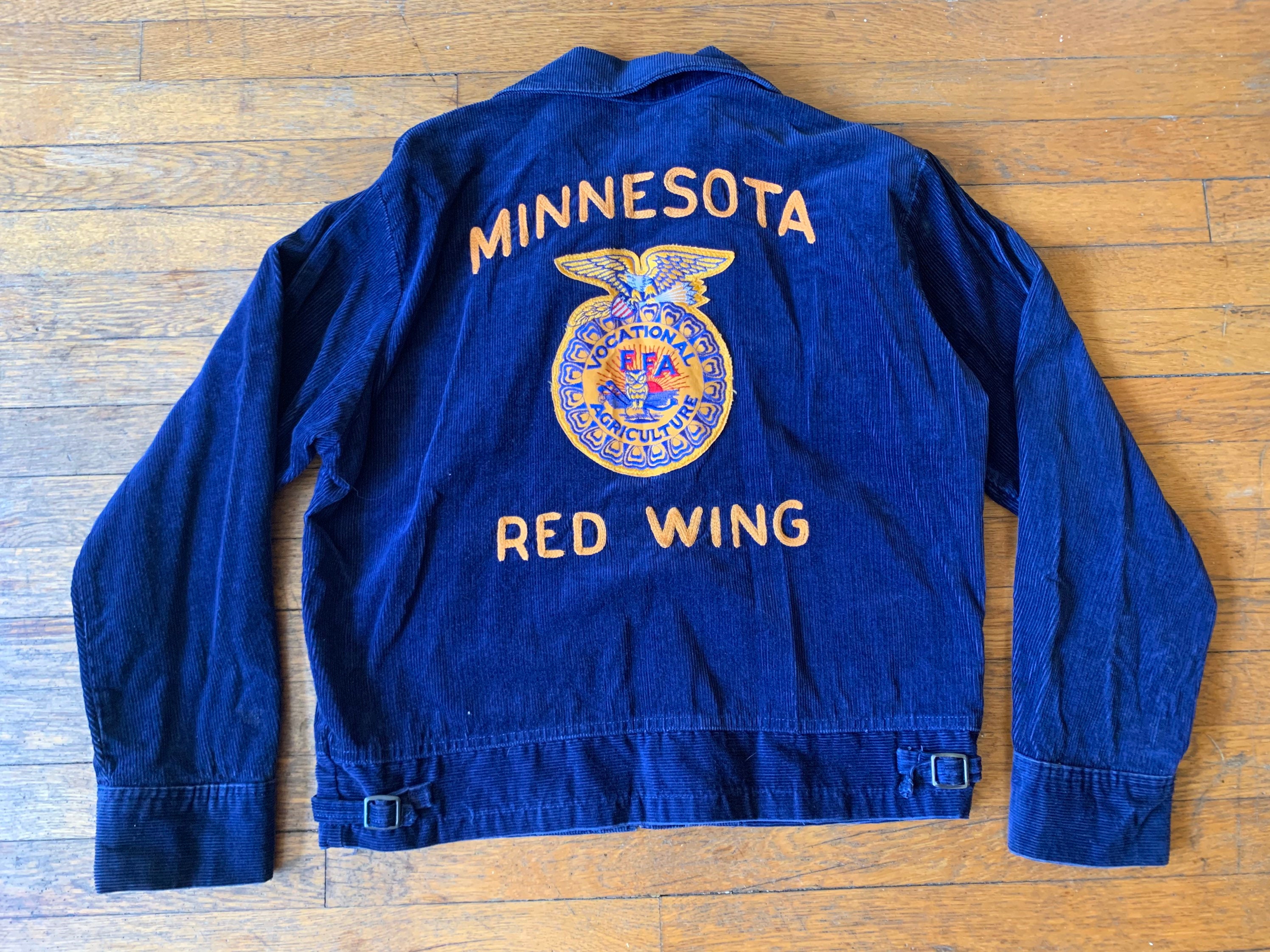 60s Minnesota FFA Agricultural Navy Corduroy Jacket - Etsy India