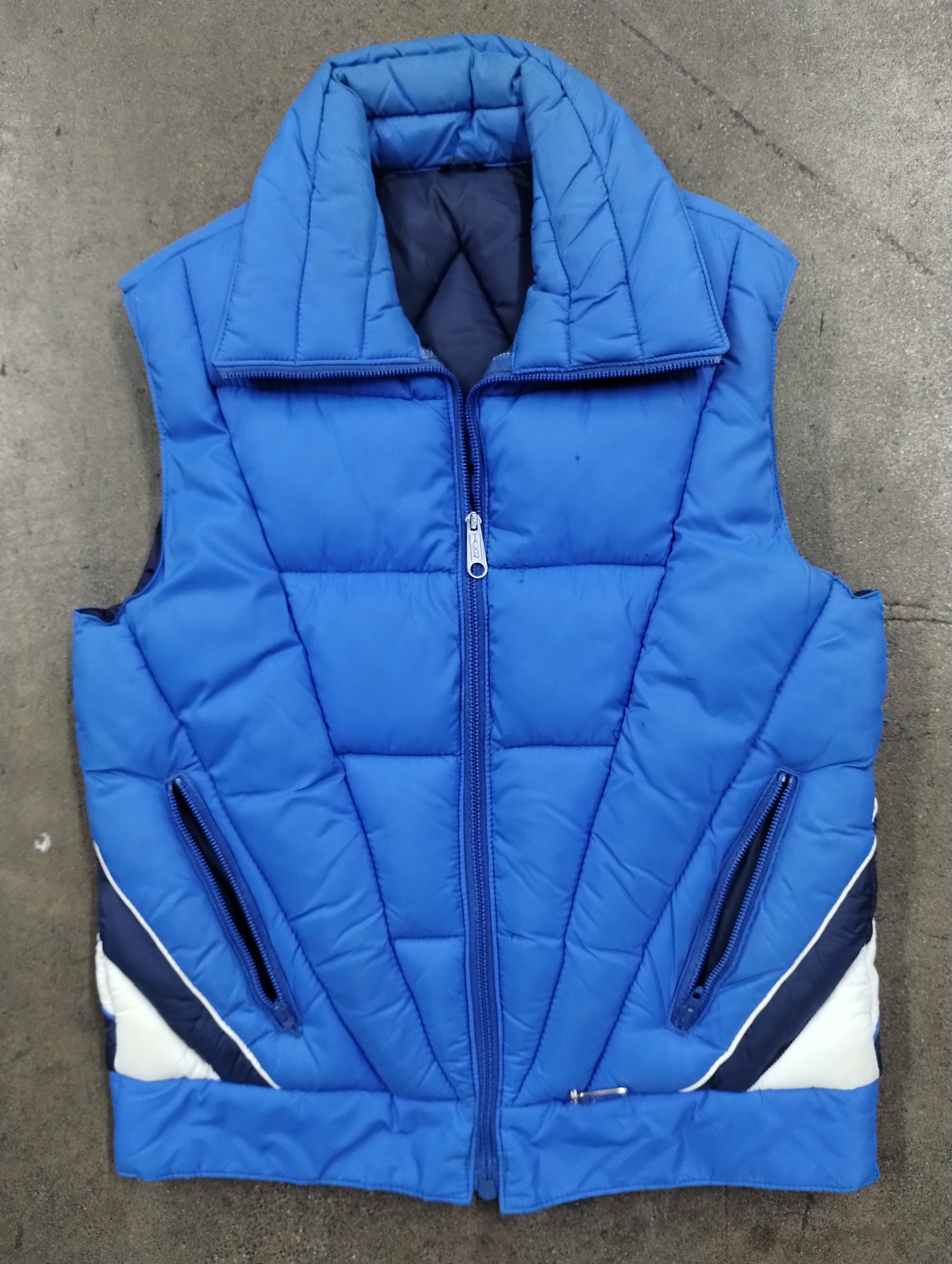 70s BEST QUALITY Oriental Puffy Vest