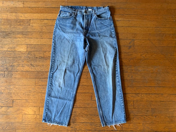 90s Levi’s 554 Distressed Denim Jeans - image 1