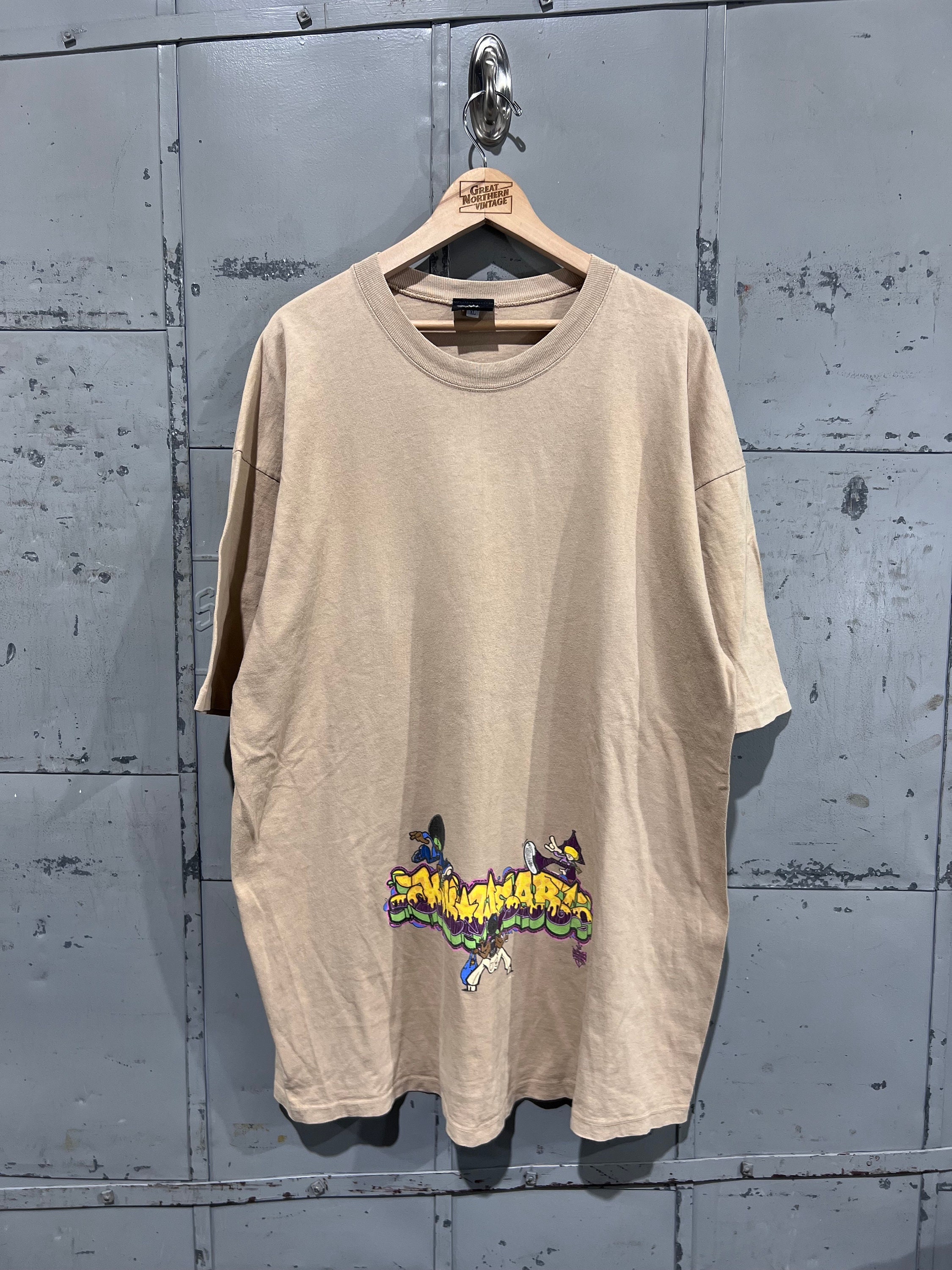 Xl 90s KIK WEAR T Shirt Graffiti Graphic Streetwear Vintage Xl 90s KIK WEAR T Shirt Graffiti Graphic Streetwear Vintage