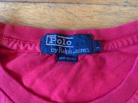 90s Polo Ralph Lauren Ultra Soft Made in the USA … - image 4