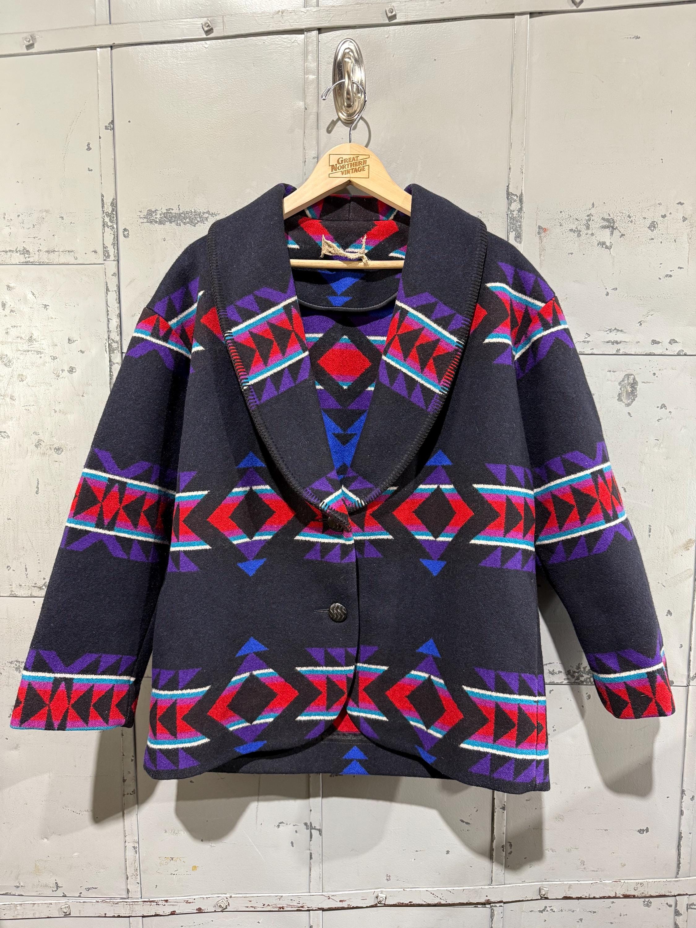 Manteau couverture indien Pendleton sud-ouest aztèque navajo