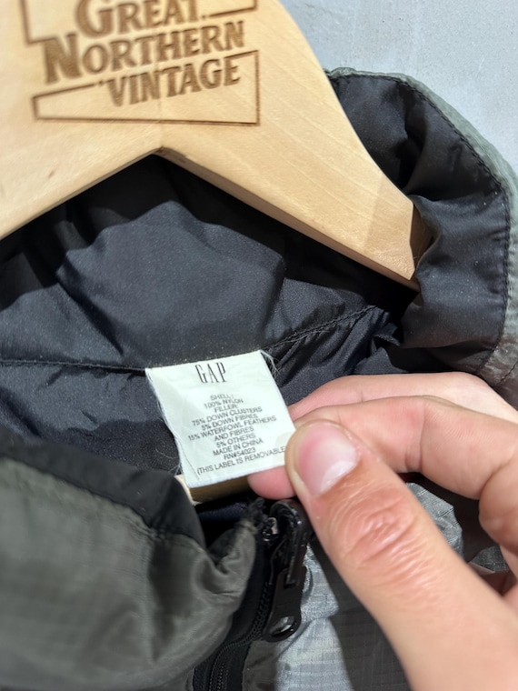 Vintage 90s Gap Down Puffer Reversible Utility Gorp Core Style