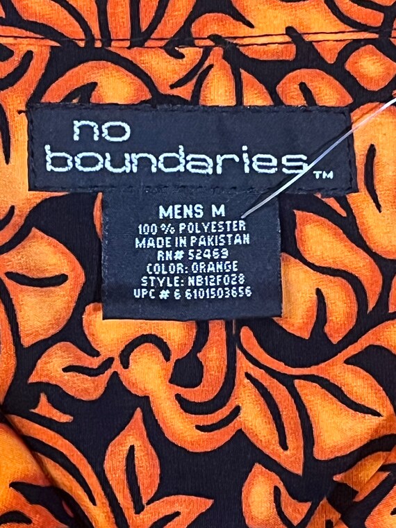 Y2K M No Boundaries Button Down Collar Shirt Abst… - image 5