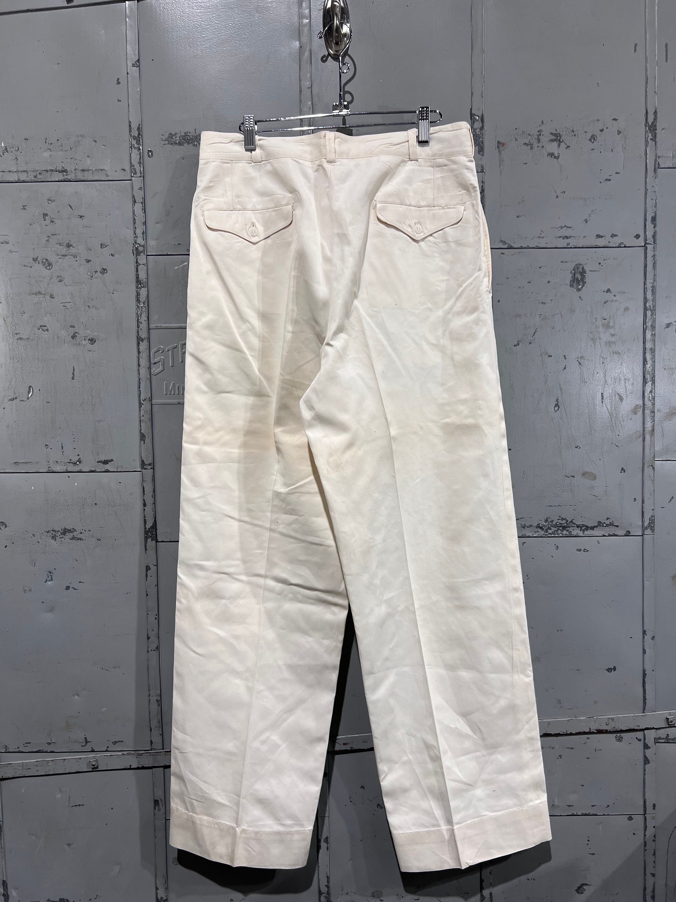 【60s〜】Vintage 1tuck Trousers Talon zip Choose; Color/genuine: Vintage Ca.1960s-70's Nos/