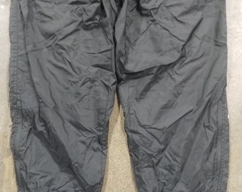 M 90s Nike Black Track Sweatpants Nylon Cotton Pants Medium Military Baggy  Trendy Streetwear Tech Rave Goth Gorp Granola Hiking Wind Pants -   Canada