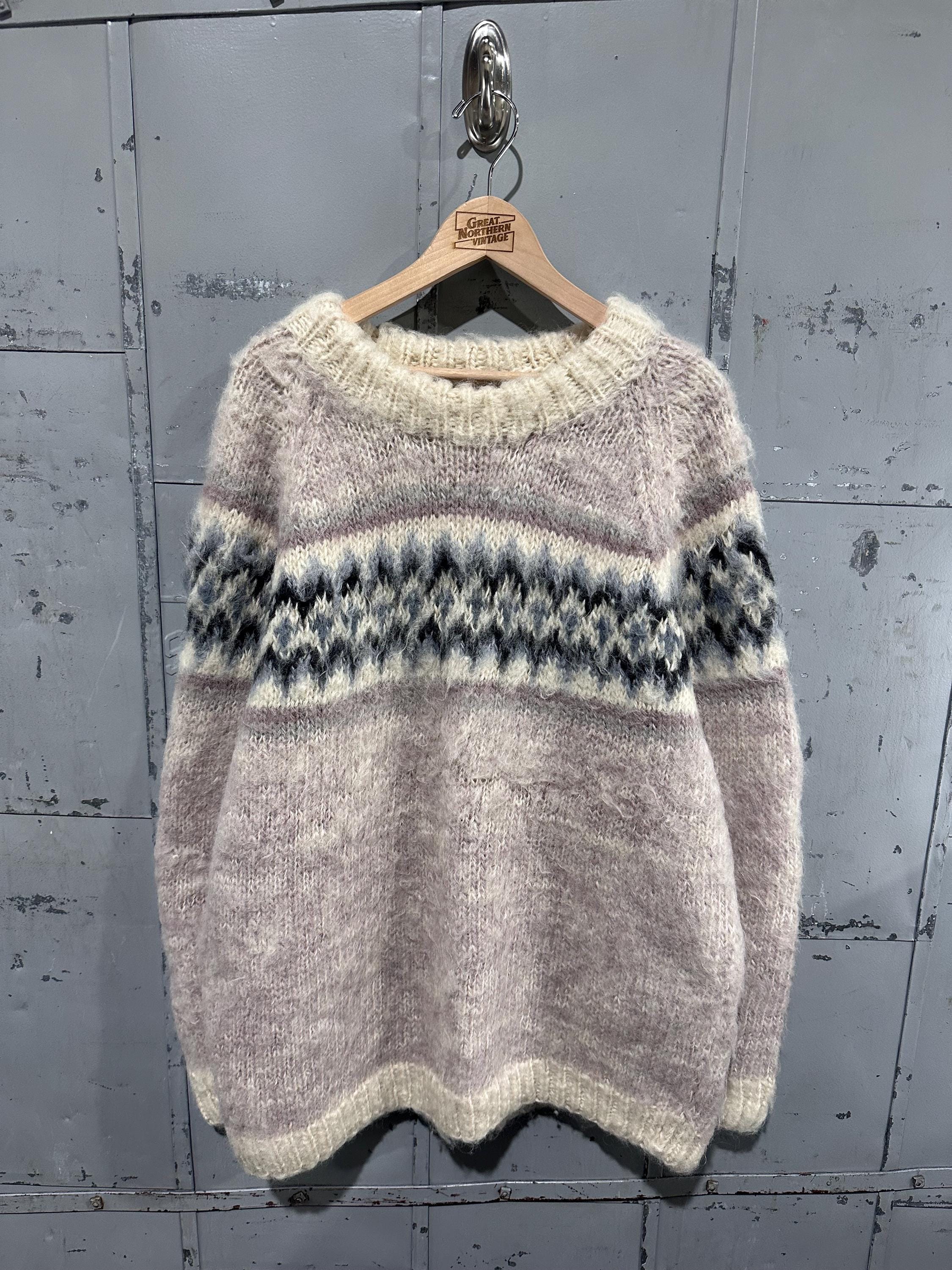 80s Mohair Sweater - Etsy