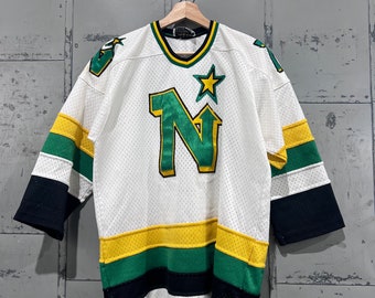 80's  Minnesota north stars CCM steele Jersey Large