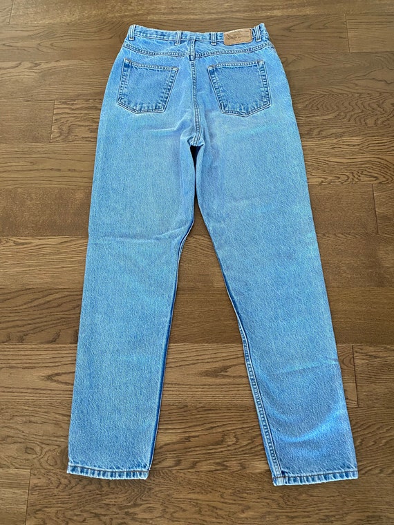 Vintage Jeans Eddie Bauer Womens Size 14 Light Wash Denim Pants 32x31 High  Waisted 