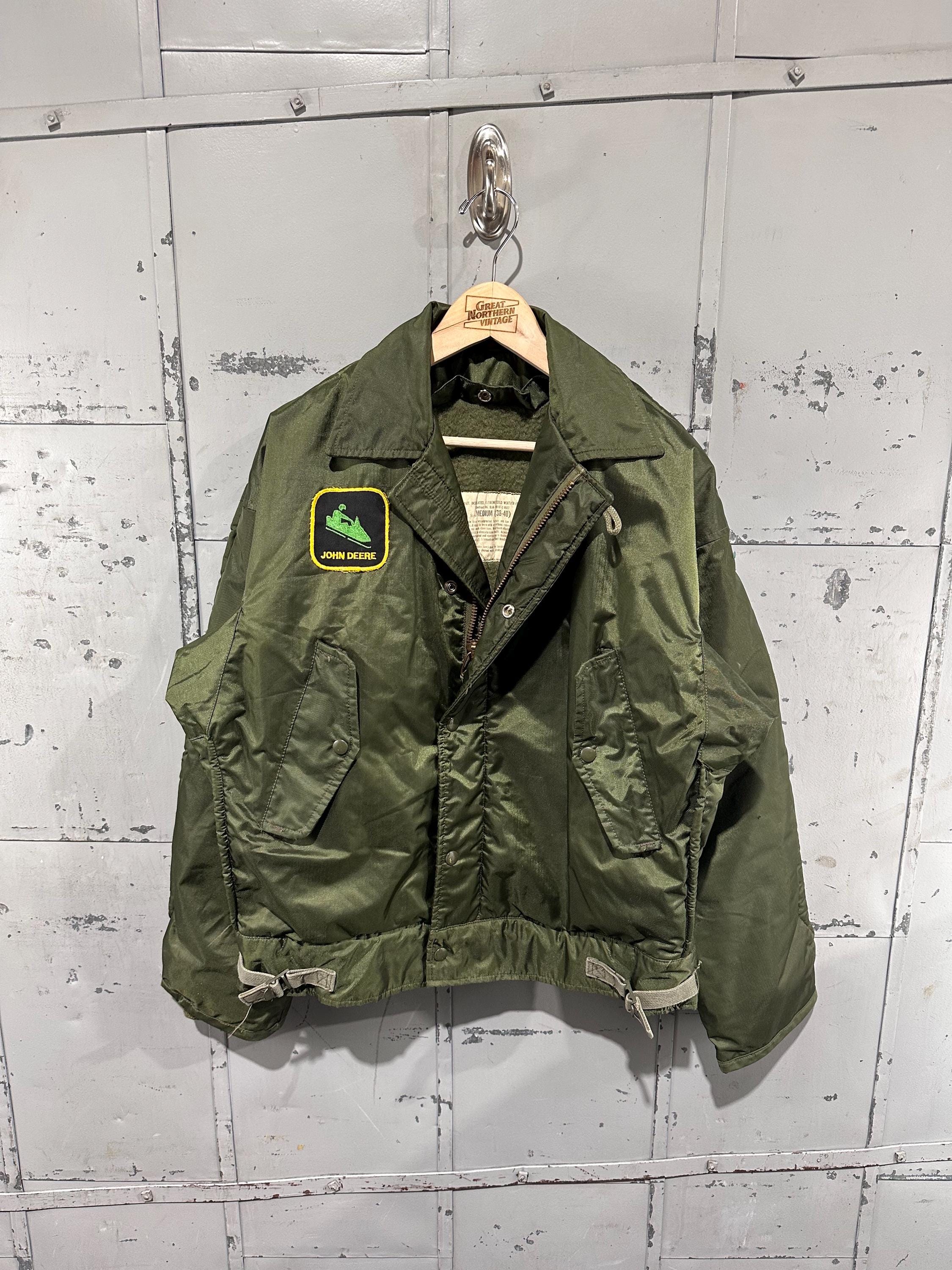 True Vintage 70s A-1 U.S. Airforce Extreme Cold Insulated Nylon 