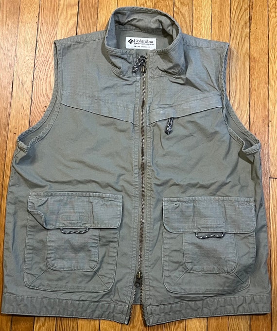 90s S Columbia Green Utility Vest Size Small Multi Pocket Sportswear Hiking  Camping Fishing Fly Fishing Outdoors Granola Gorp -  Canada