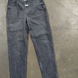 29x31 90s Marithe Francois + Girbaud Gray Wash Faded Jeans Cotton