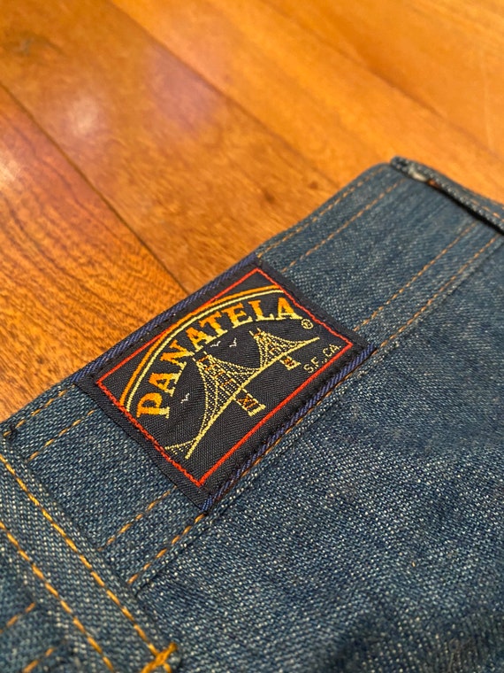 70’s Levi’s panatella poly cotton flared bell bot… - image 3