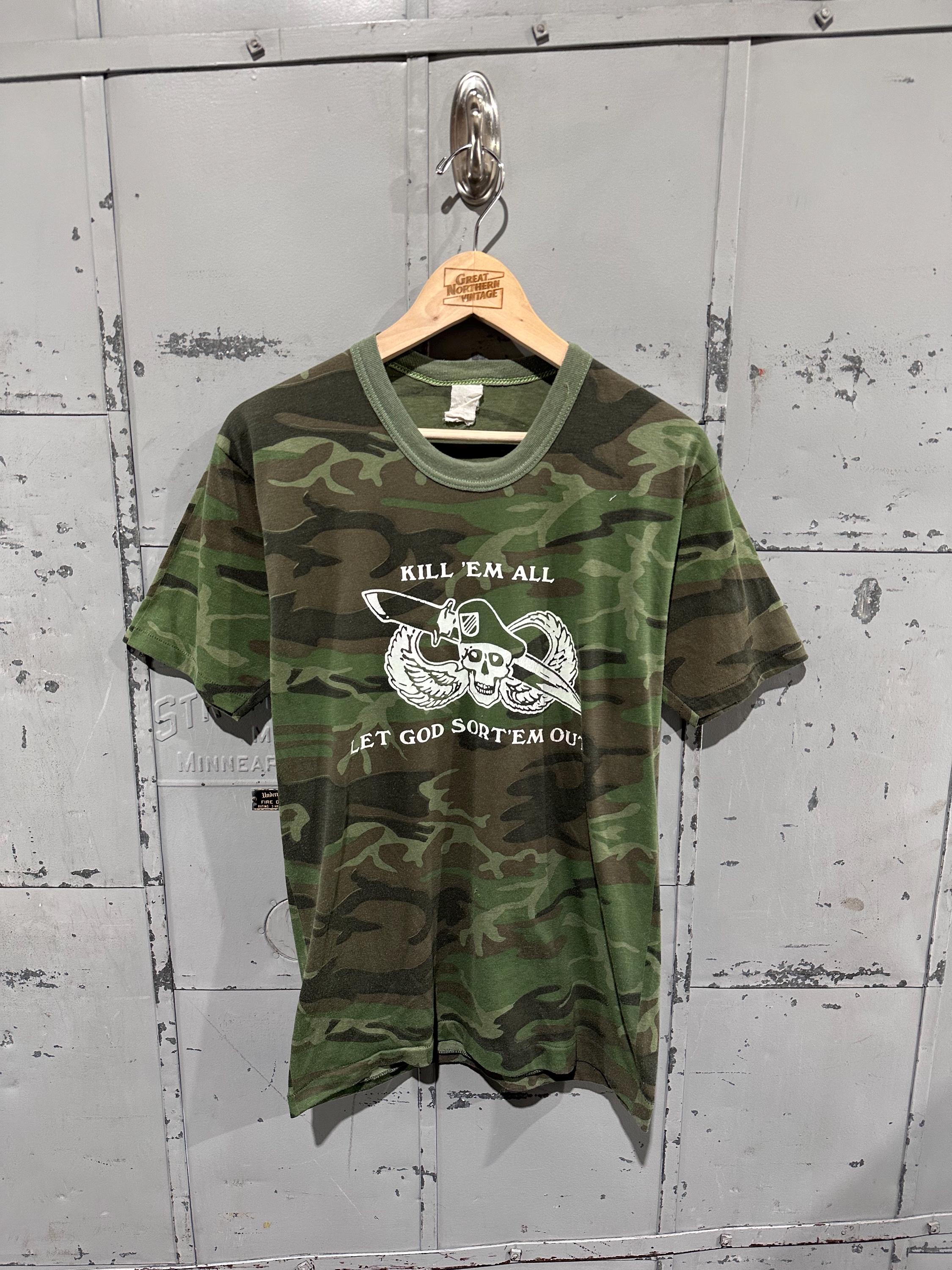 Vintage Kill Em All Shirt - Etsy