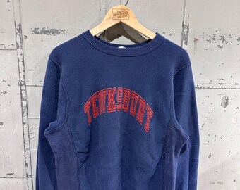 Vintage 90s Reverse Weave Navy USS Shreveport Crewneck Sweatshirt 