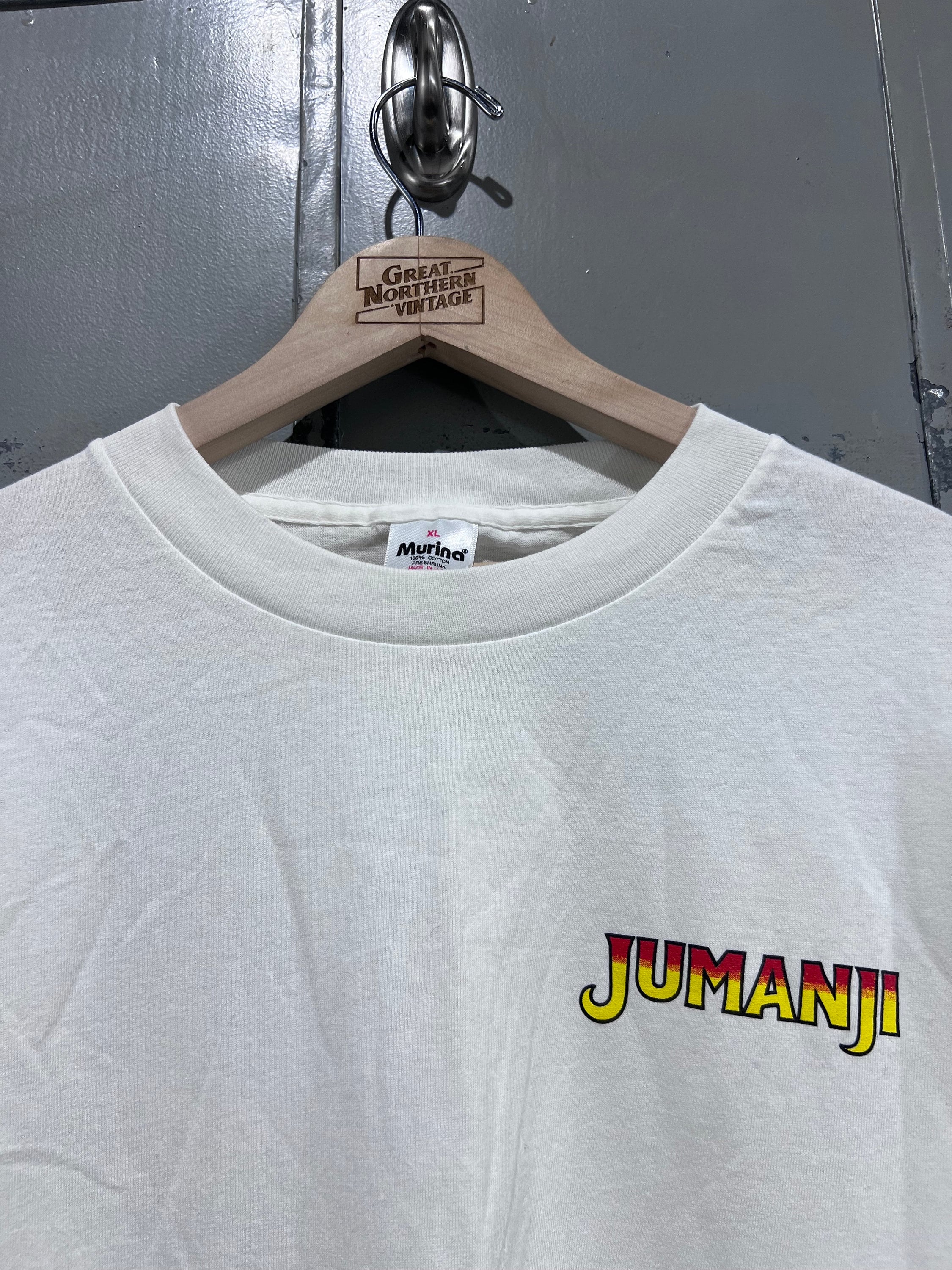 ジュマンジ 1995 オールド 90s 映画 ムービー Tシャツ メキシコ製