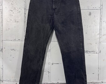90er Levi’s 505 Black stone Wash Jeans 38x34