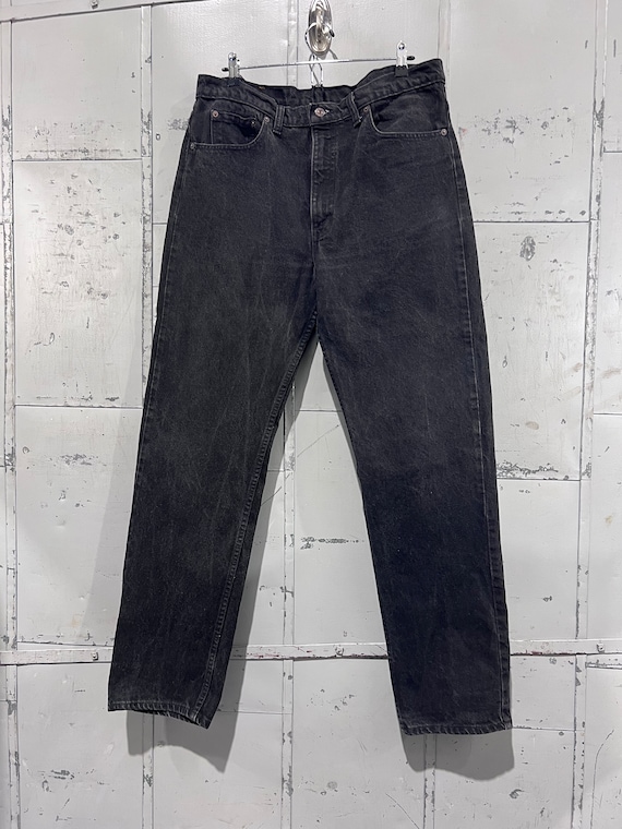 90’s Levi’s 505 Black stone Wash Jeans 38x34