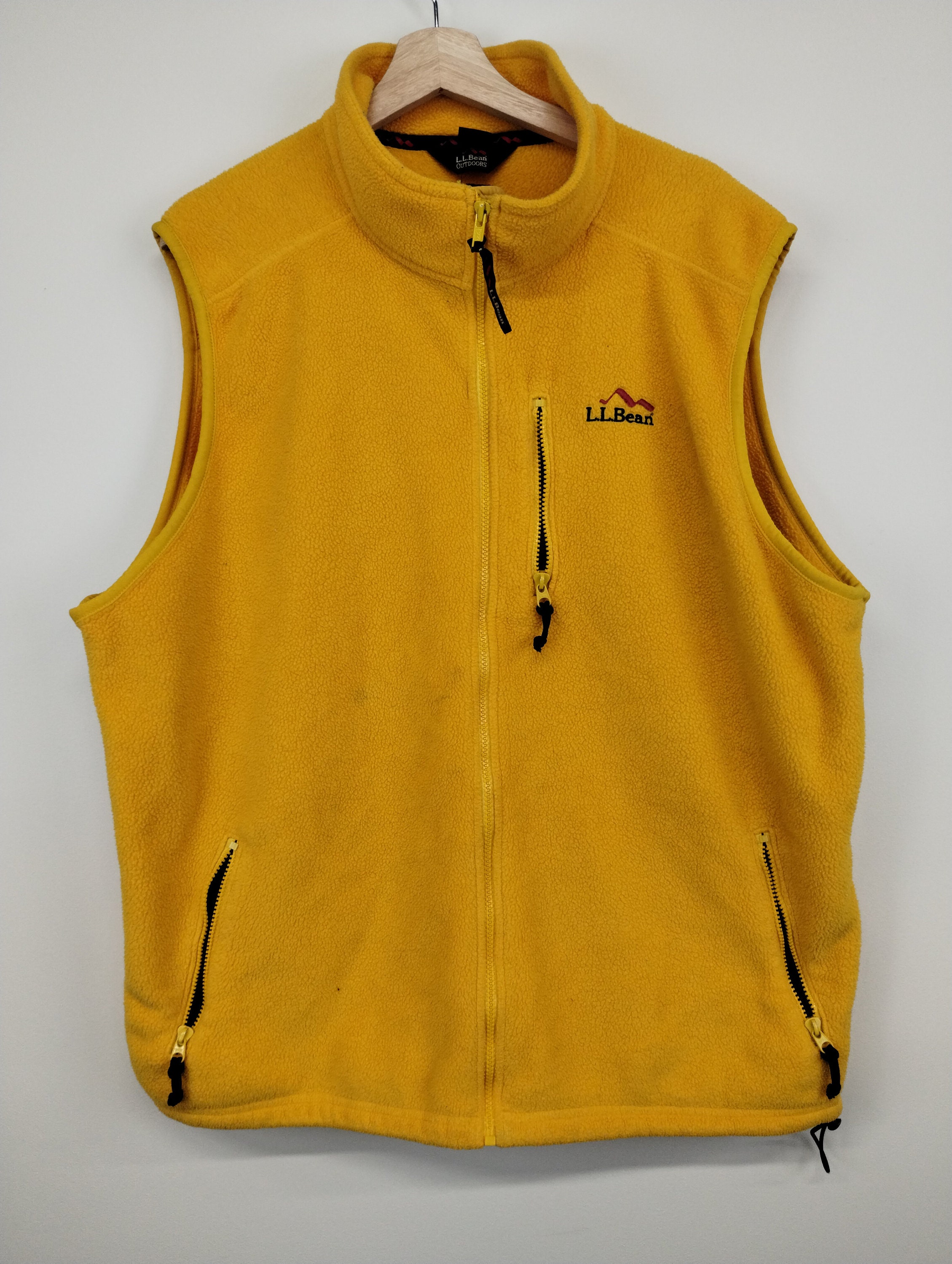 Ll Bean Fleece Vest 