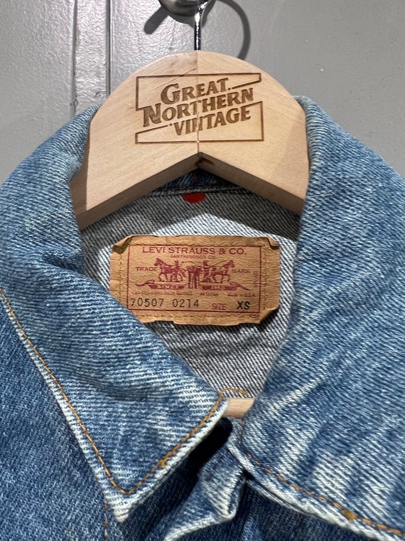 Vintage Levis Denim Trucker Jacket - image 3