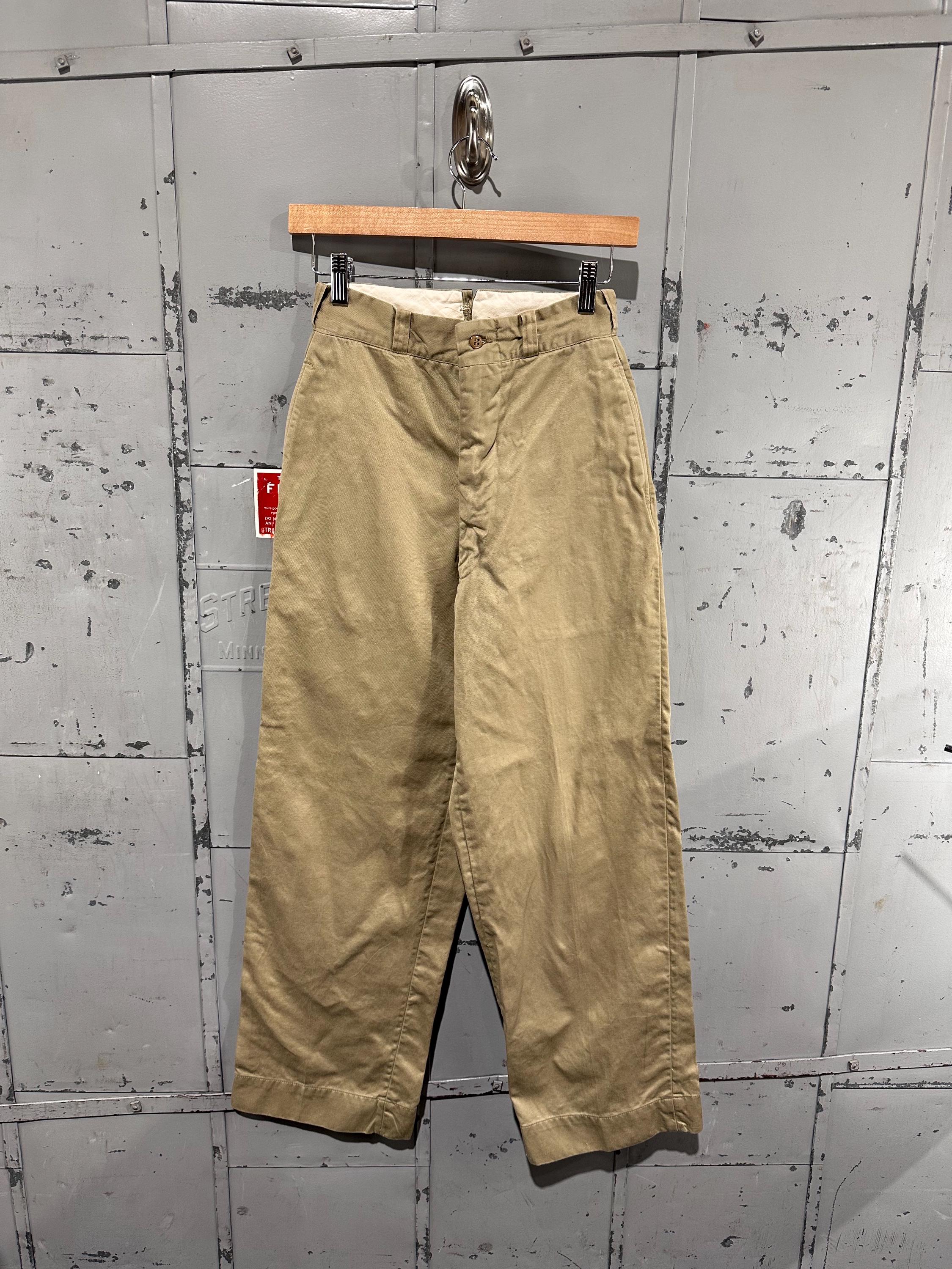 50s Khaki Pants - Etsy