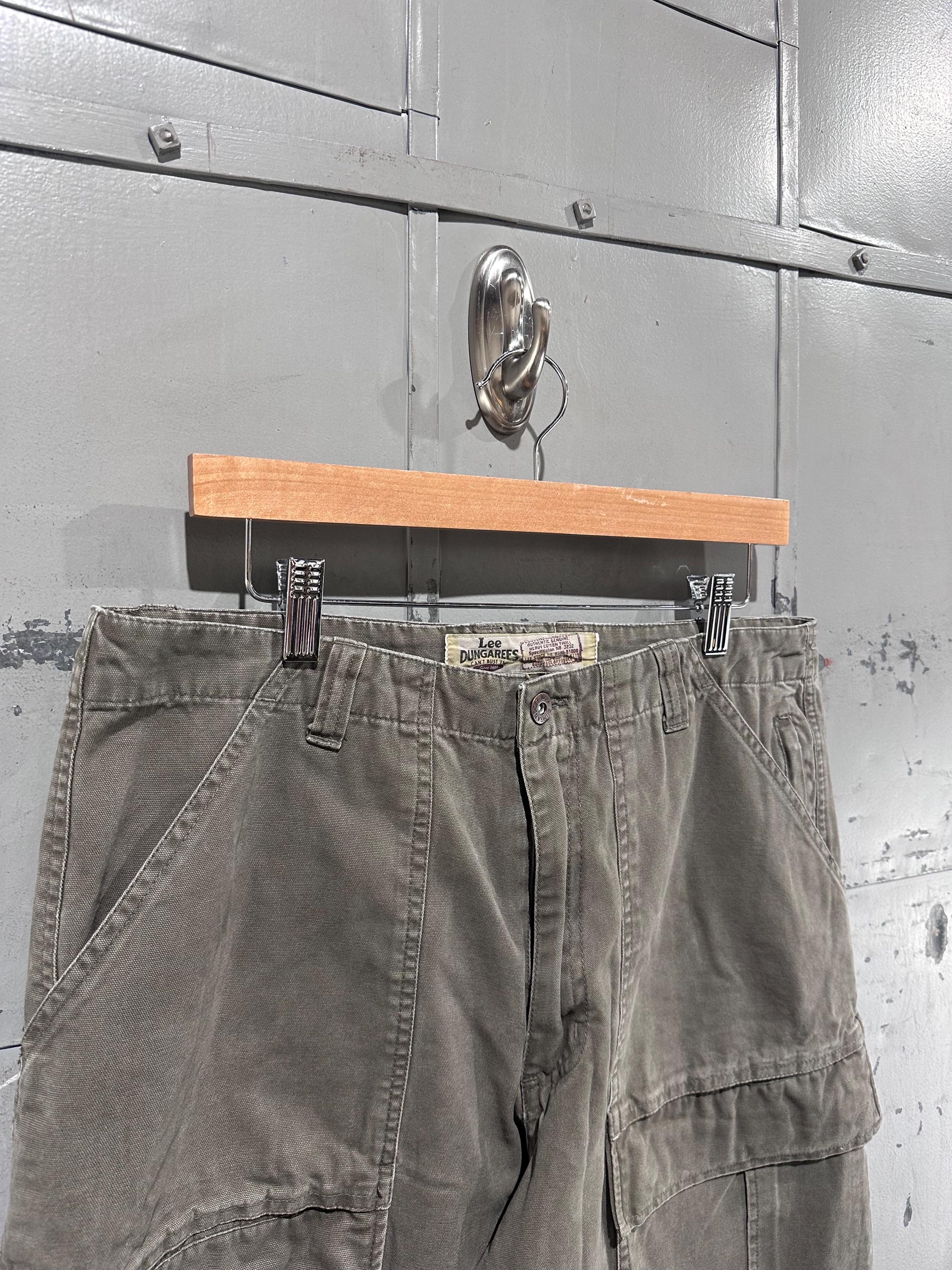 【Lee】Lee DUNGAREES 90's チノパン Vintage 90s Lee Dungarees Utility Workwear Green OG 107 Military