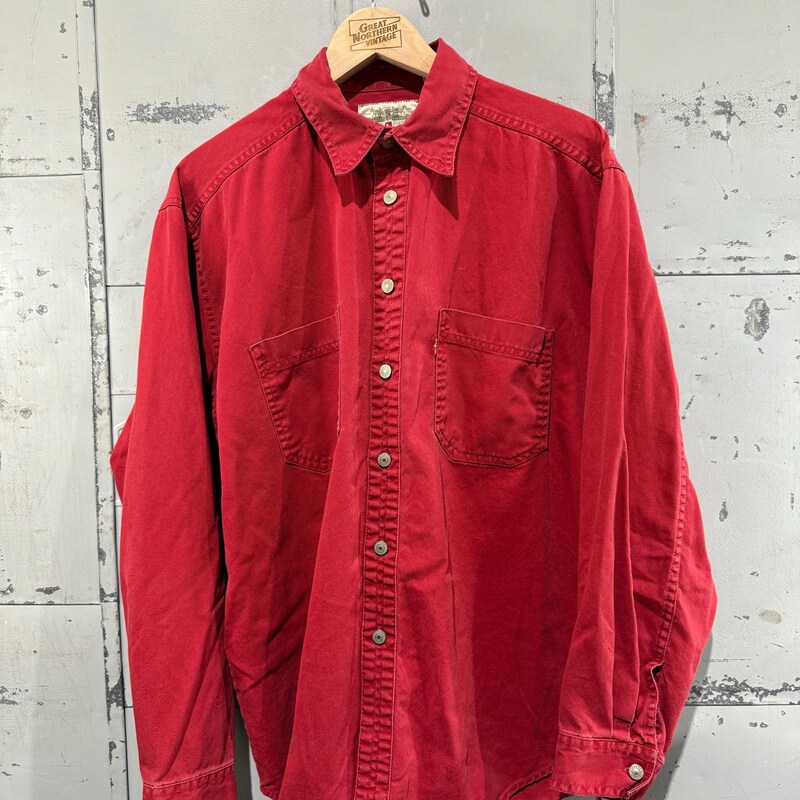 90s Vintage 100% Cotton Men's Button Up