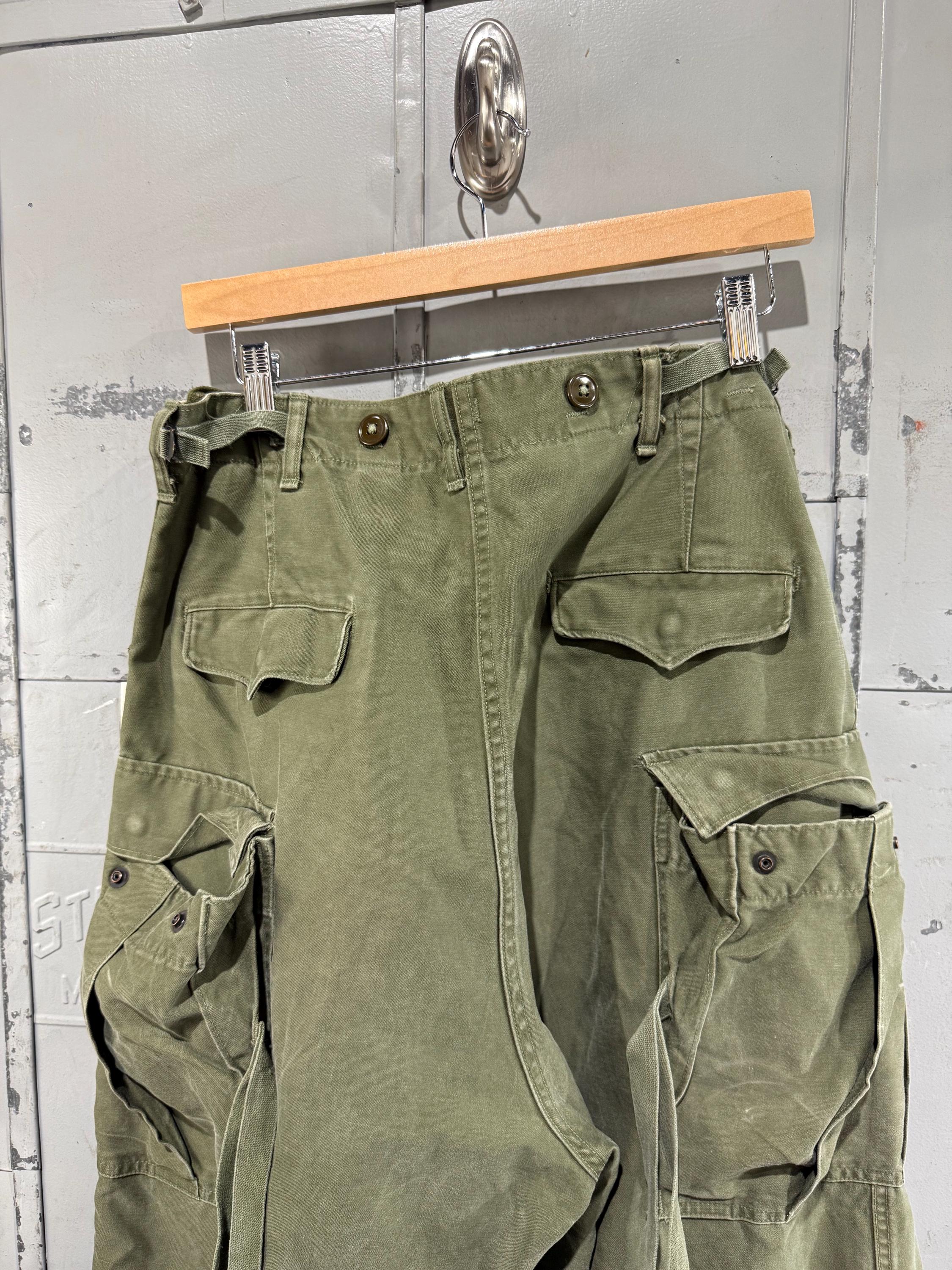 50‘s US ARMY M51 field cargo pants Army Green Cargo Pants, Original Korean War US Army M51