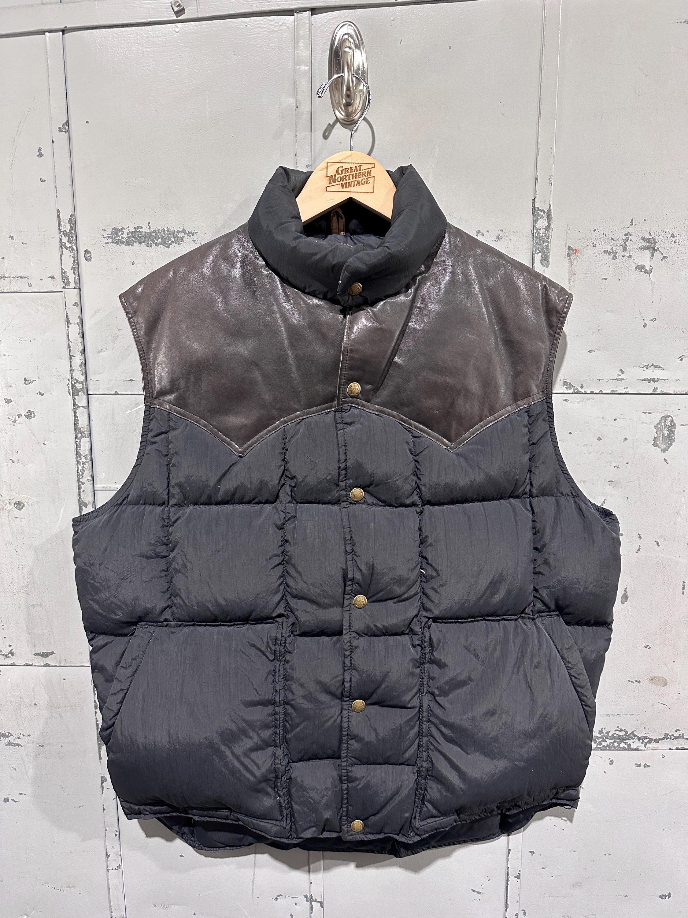 USED 90’S WOOLRICH DOWN VEST 90S Vintage Woolrich Down Vest Usa Old Clothes Men's #D1511