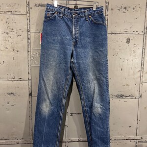 1970s white tab Levi’s Denim Jeans high waist mom Tapered Leg