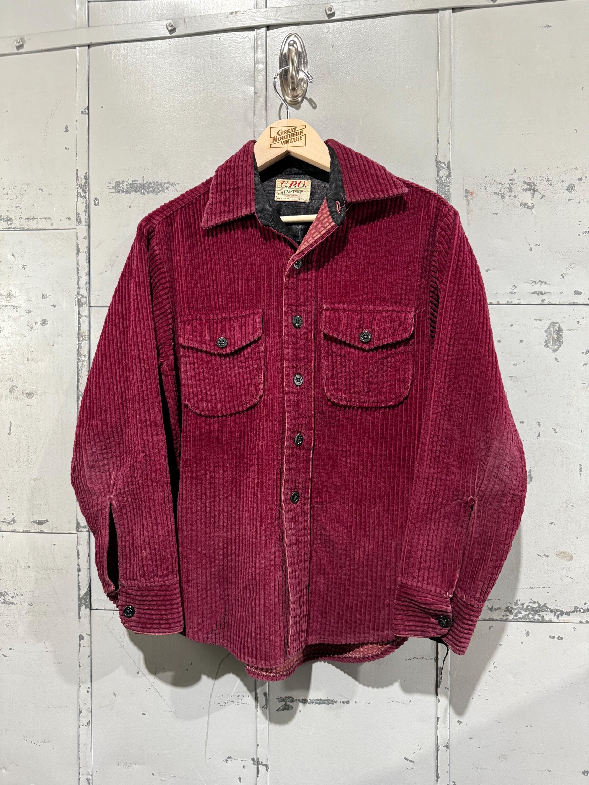トップス 60s CAMPUS vintage cotton shirt Vintage 1960's “campus” Hippie Mod Stars X Stripes Knit Pop