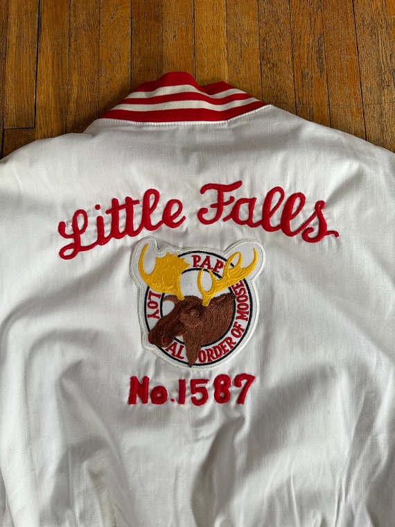 XL 60s Champion Jacket Loyal Order Of Moose Littl… - image 1