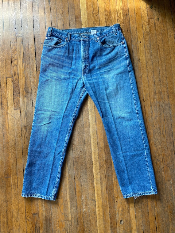 90’s Levi’s 505 Jeans Distressed Made In USA - image 1