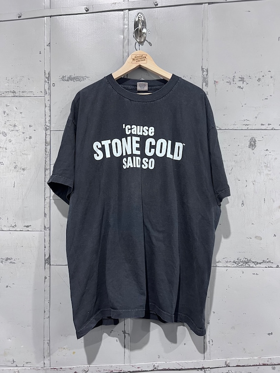 Size XXL Y2K WWF wrestling stone cold graphic t sh