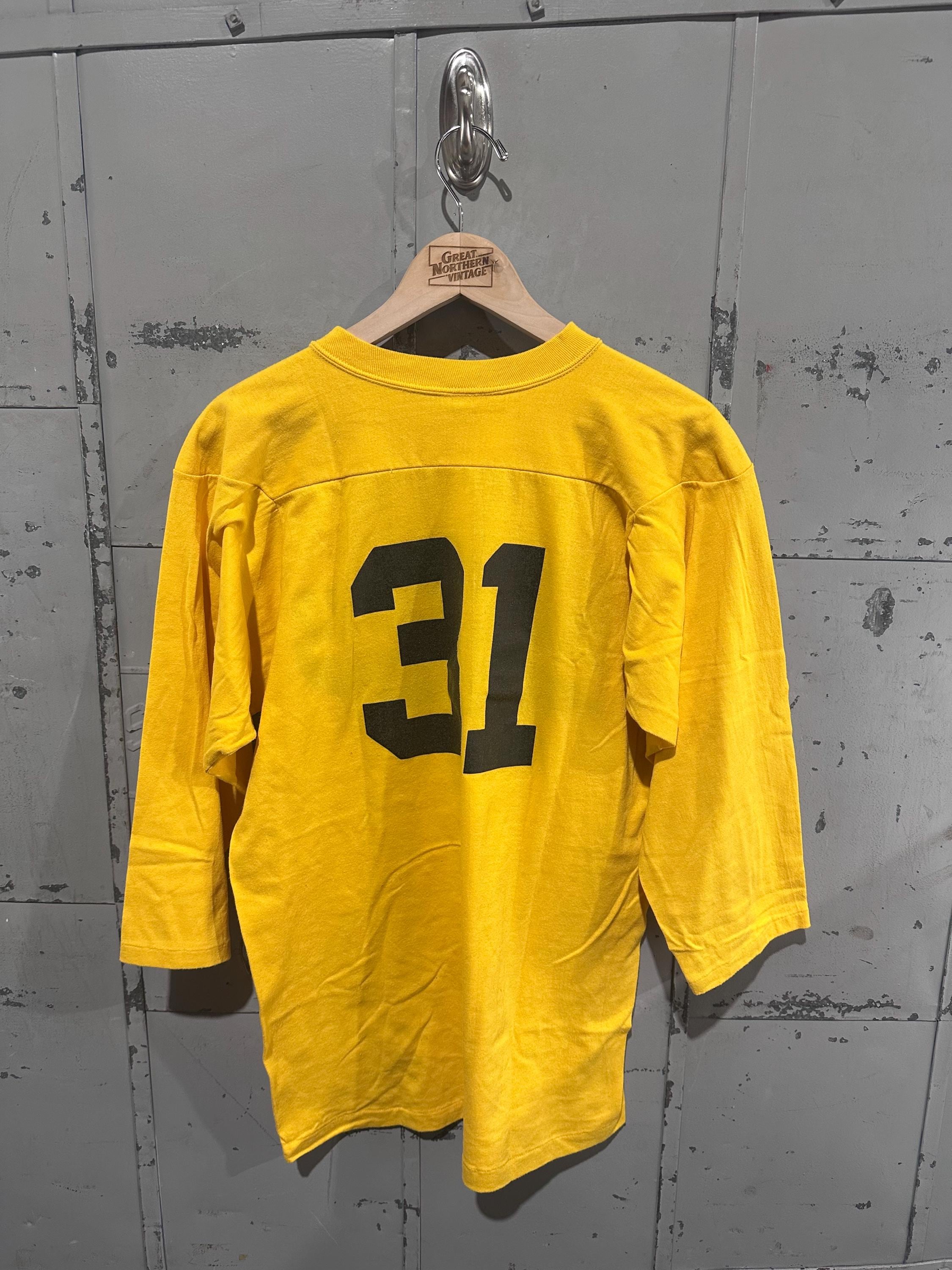 SCORE DRAW 70s VINTAGE サッカー ゲームシャツ Arsenal 1970 - 1971 score draw yellow Sz M | eBay